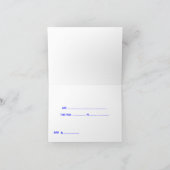 誕生日招待状 招待状 (内部)