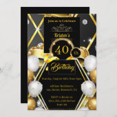 誕生日招待状 招待状 (正面/裏面)