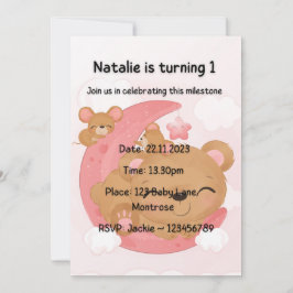 誕生日招待状 招待状