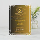 誕生日招待状 招待状 (スタンド正面)