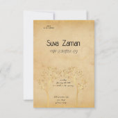 誕生日招待状 招待状 (正面)