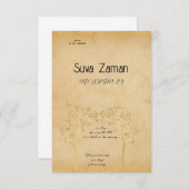 誕生日招待状 招待状 (正面/裏面)