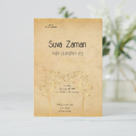 誕生日招待状 招待状