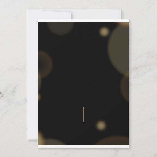 誕生日招待状 招待状 (裏面)