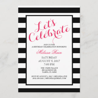 誕生日招待状 招待状