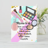 誕生日招待状 招待状 (スタンド正面)