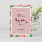 誕生日招待状 招待状 (スタンド正面)