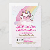 誕生日招待状 招待状 (正面/裏面)