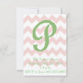 誕生日招待状 招待状 (裏面)