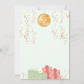 誕生日招待状 招待状 (裏面)