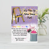 誕生日招待状 招待状 (スタンド正面)