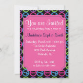 誕生日招待状 招待状 (正面)