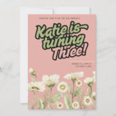 誕生日招待状 招待状 (正面)