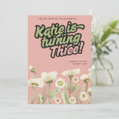 誕生日招待状 招待状 (スタンド正面)