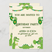 誕生日招待状 招待状 (正面/裏面)