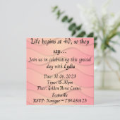 誕生日招待状 招待状 (スタンド正面)