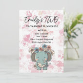 誕生日招待状 招待状 (スタンド正面)