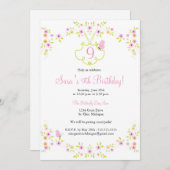 誕生日招待状 招待状 (正面/裏面)