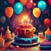 誕生日招待状 招待状