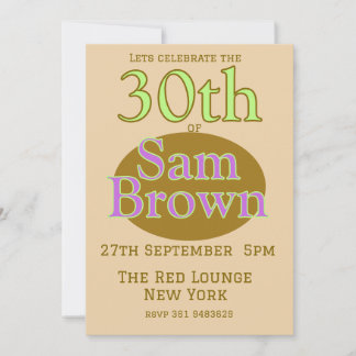 誕生日招待状 招待状