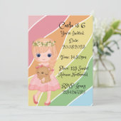 誕生日招待状 招待状 (スタンド正面)