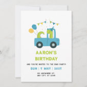 誕生日招待状 招待状 (正面)