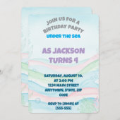 誕生日招待状 招待状 (正面/裏面)