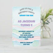 誕生日招待状 招待状 (スタンド正面)