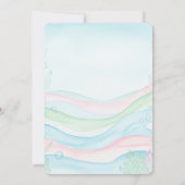 誕生日招待状 招待状 (裏面)