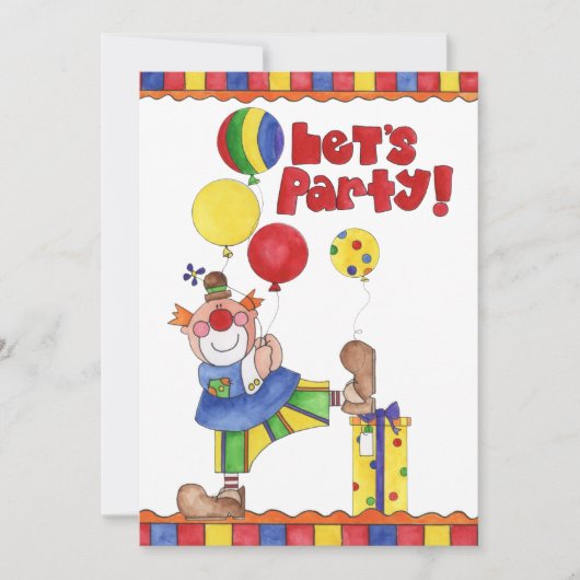 誕生日招待状 招待状 (正面)