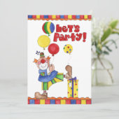 誕生日招待状 招待状 (スタンド正面)