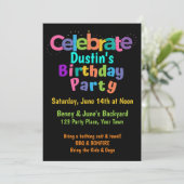 誕生日招待状 招待状 (スタンド正面)