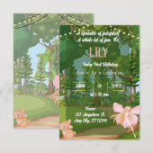 誕生日招待状 招待状 (正面/裏面)