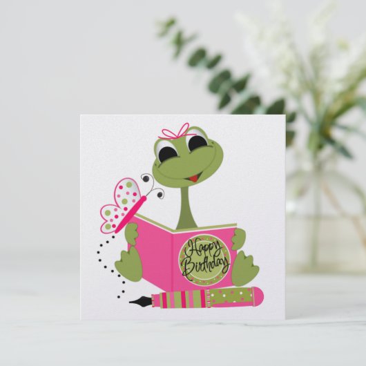 誕生日招待状 招待状 (スタンド正面)