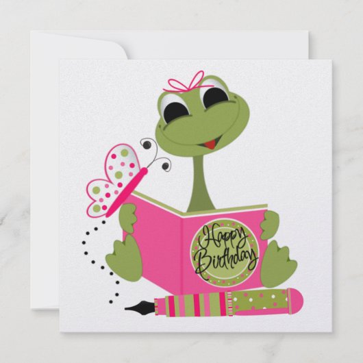 誕生日招待状 招待状 (正面)