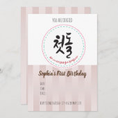 誕生日招待状 招待状 (正面/裏面)