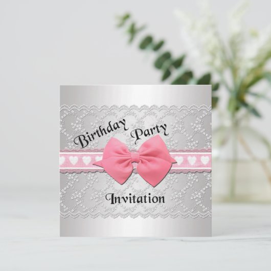 誕生日招待状 招待状 (スタンド正面)