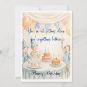 誕生日招待状 招待状 (正面)