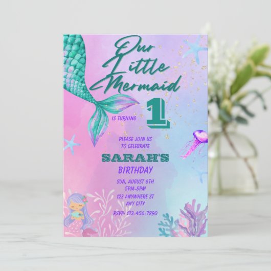 誕生日招待状 招待状 (スタンド正面)