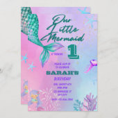 誕生日招待状 招待状 (正面/裏面)