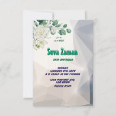 誕生日招待状 招待状 (正面)