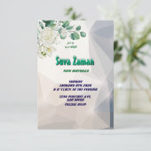 誕生日招待状 招待状 (スタンド正面)