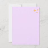 誕生日招待状 招待状 (裏面)