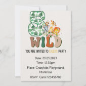 誕生日招待状 招待状 (正面)