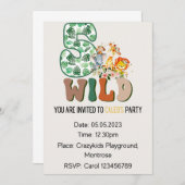 誕生日招待状 招待状 (正面/裏面)