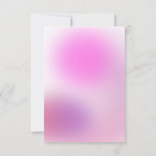 誕生日招待状 招待状 (裏面)