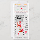 誕生日招待状 案内状 (正面)