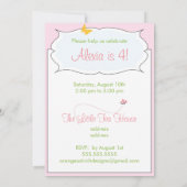 誕生日招待状-紙人形 招待状 (裏面)