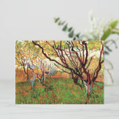 誕生日招待状, 開花した果樹園 招待状 (スタンド正面)