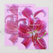 誕生日招待状- Stargazersの概要 招待状 (正面/裏面)